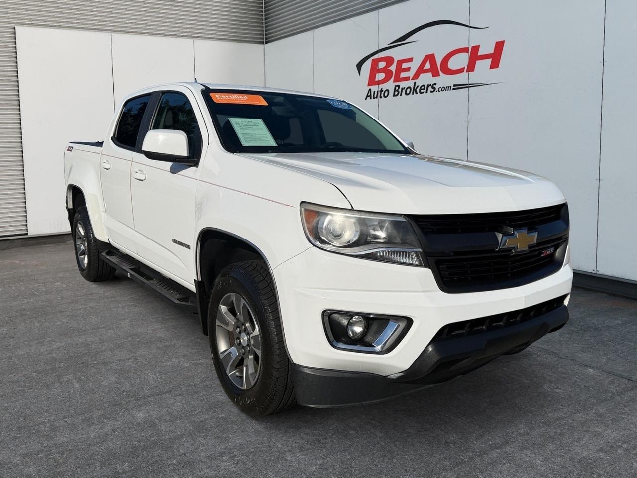 2018 Chevrolet Colorado 2WD Z71, HEATED SEATS, WIFI, BED LINER, RUNNING BOARDS, POWER MIRRORS, TOW HOOKS, REAR BUMPER STEP, REAR SLIDING WINDOW, BLUETOOTH, BACKUP CAMERA, MAKE THIS CHEVROLET COLORADO YOURS TODAY! Norfolk VA