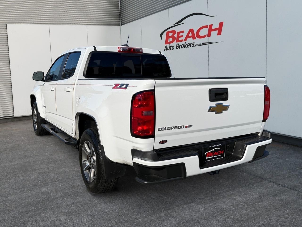 2018 Chevrolet Colorado 2WD Z71, HEATED SEATS, WIFI, BED LINER, RUNNING BOARDS, POWER MIRRORS, TOW HOOKS, REAR BUMPER STEP, REAR SLIDING WINDOW, BLUETOOTH, BACKUP CAMERA, MAKE THIS CHEVROLET COLORADO YOURS TODAY! Norfolk VA