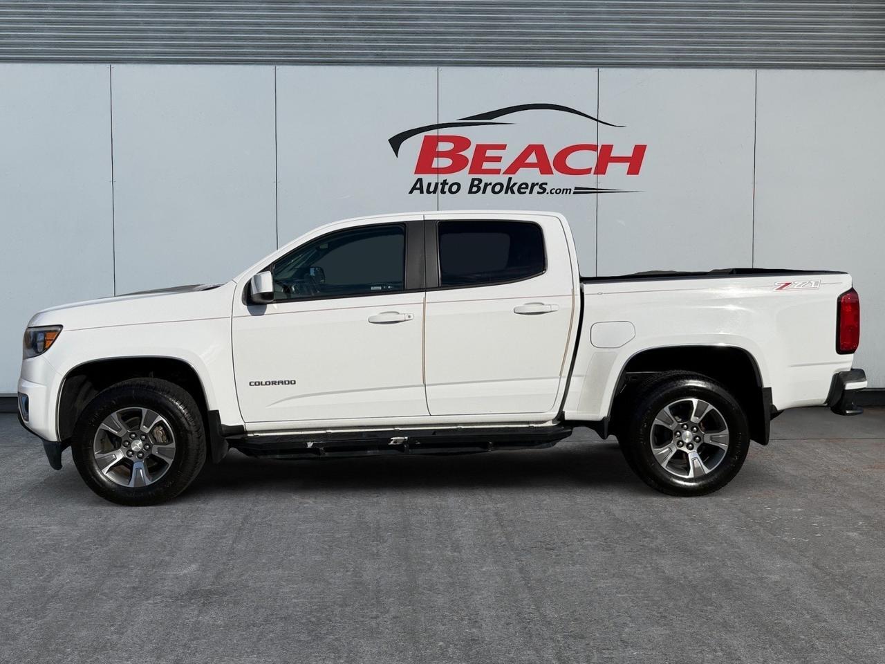 2018 Chevrolet Colorado 2WD Z71, HEATED SEATS, WIFI, BED LINER, RUNNING BOARDS, POWER MIRRORS, TOW HOOKS, REAR BUMPER STEP, REAR SLIDING WINDOW, BLUETOOTH, BACKUP CAMERA, MAKE THIS CHEVROLET COLORADO YOURS TODAY!