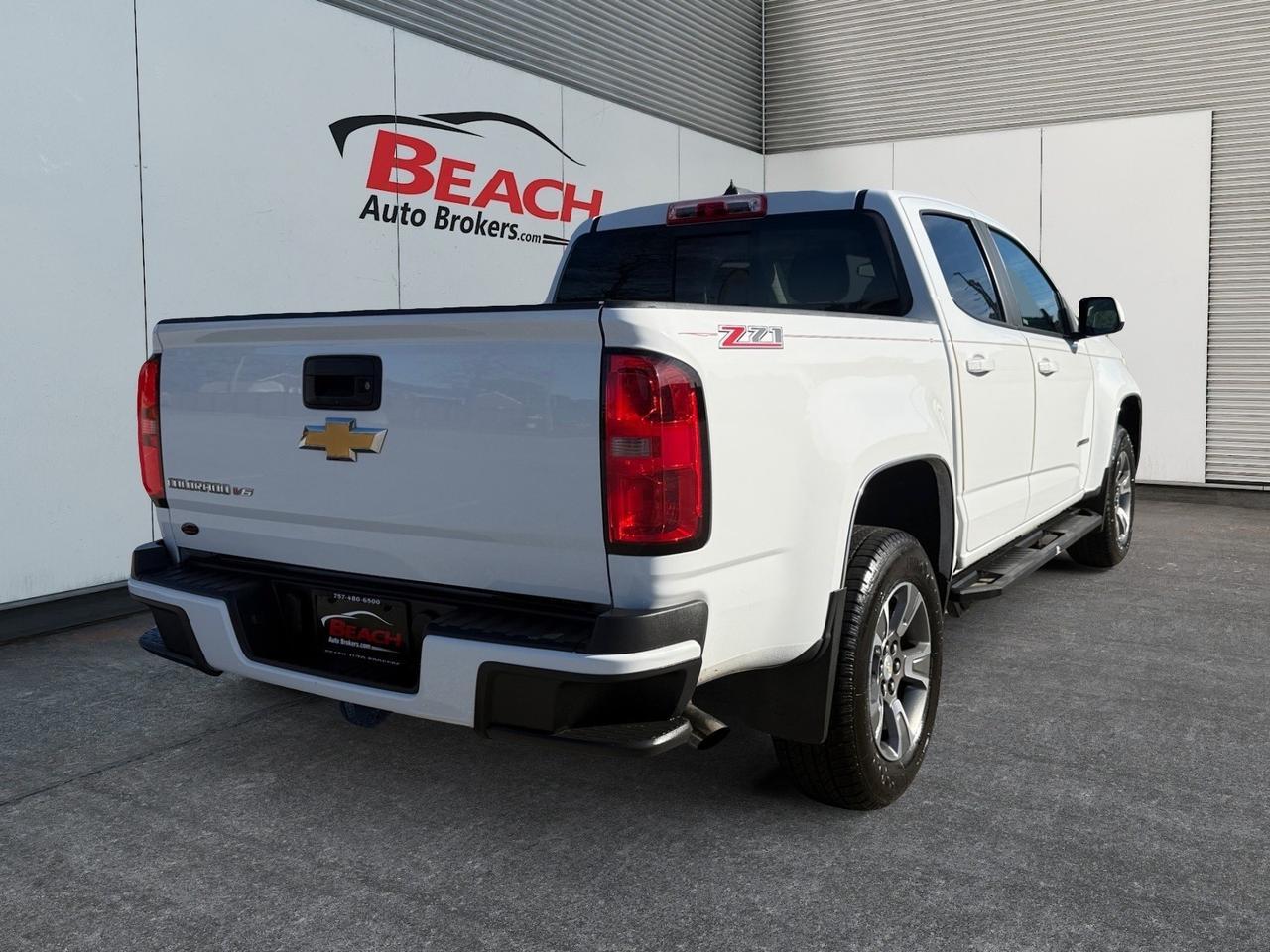 2018 Chevrolet Colorado 2WD Z71, HEATED SEATS, WIFI, BED LINER, RUNNING BOARDS, POWER MIRRORS, TOW HOOKS, REAR BUMPER STEP, REAR SLIDING WINDOW, BLUETOOTH, BACKUP CAMERA, MAKE THIS CHEVROLET COLORADO YOURS TODAY! Norfolk VA