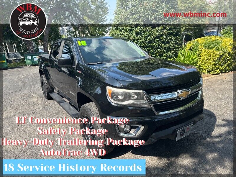 2018 Chevrolet Colorado 4WD LT Crew Cab