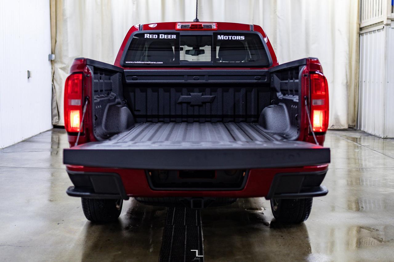 2018 Chevrolet Colorado 4x4 Crew Cab Z71 Leather Nav BCam Red Deer AB