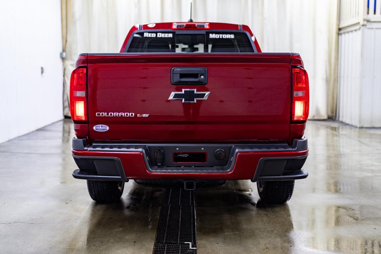2018 Chevrolet Colorado 4x4 Crew Cab Z71 Leather Nav BCam Red Deer AB