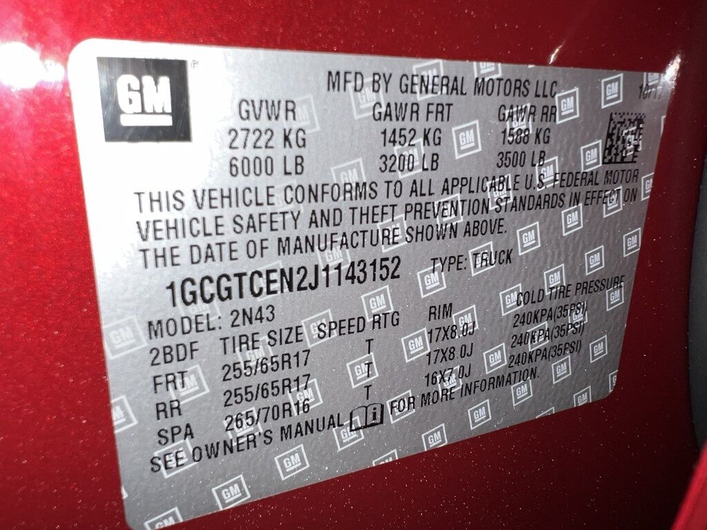 2018 Chevrolet Colorado LT Loveland CO