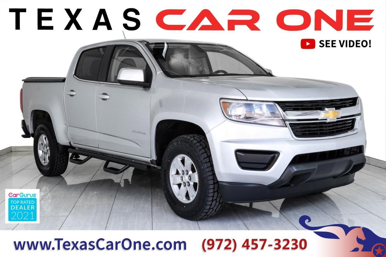 2018 Chevrolet Colorado WORK TRUCK CREW CAB AUTOMATIC V6 BLUETOOTH CRUISE CONTROL TOW HITCH BED COVER Carrollton TX