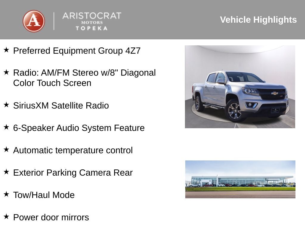 2018 Chevrolet Colorado Z71 San Clemente CA