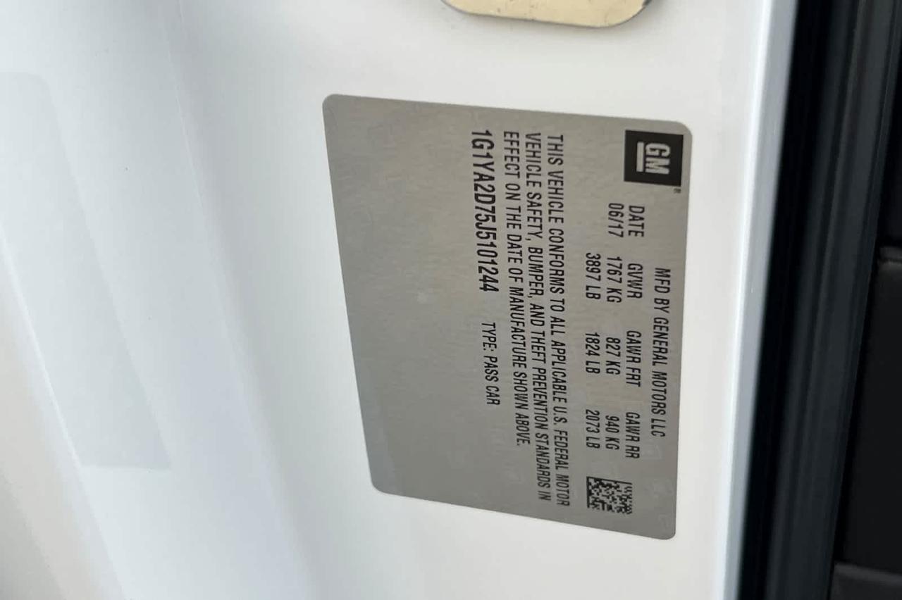 2018 Chevrolet Corvette 1LT Roseville CA