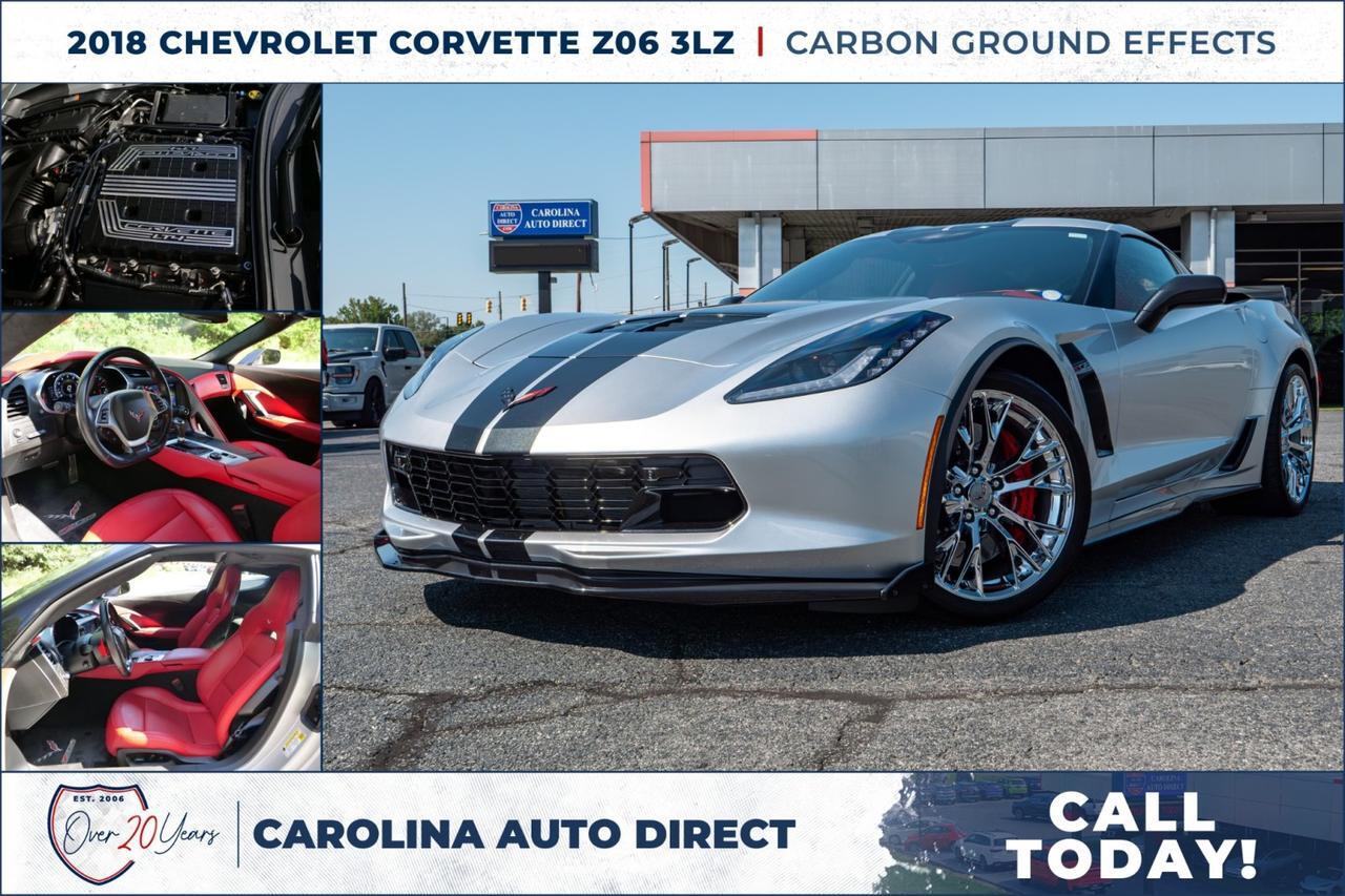 2018 Chevrolet Corvette Z06 3LZ / Carbon Ground Effects / Kooks Headers!