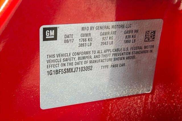 2018 Chevrolet Cruze Premier Roseville CA