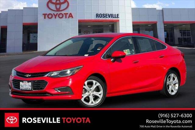 2018 Chevrolet Cruze Premier Roseville CA