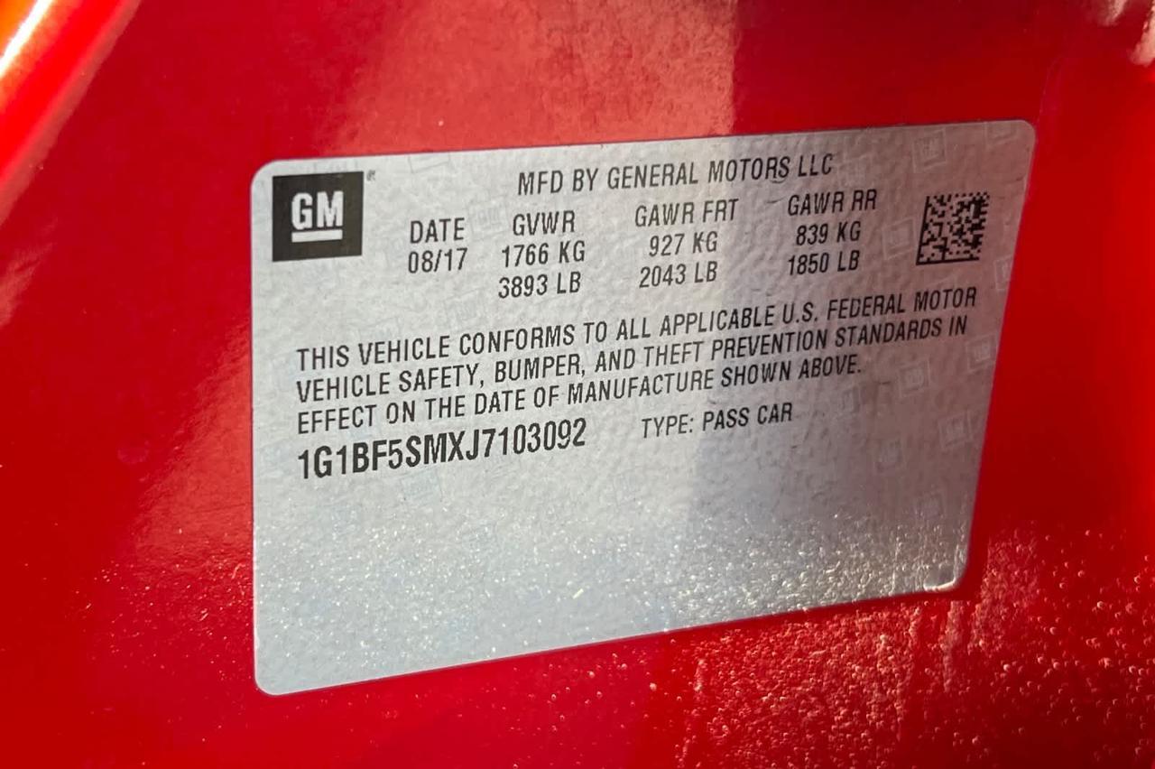 2018 Chevrolet Cruze Premier Roseville CA