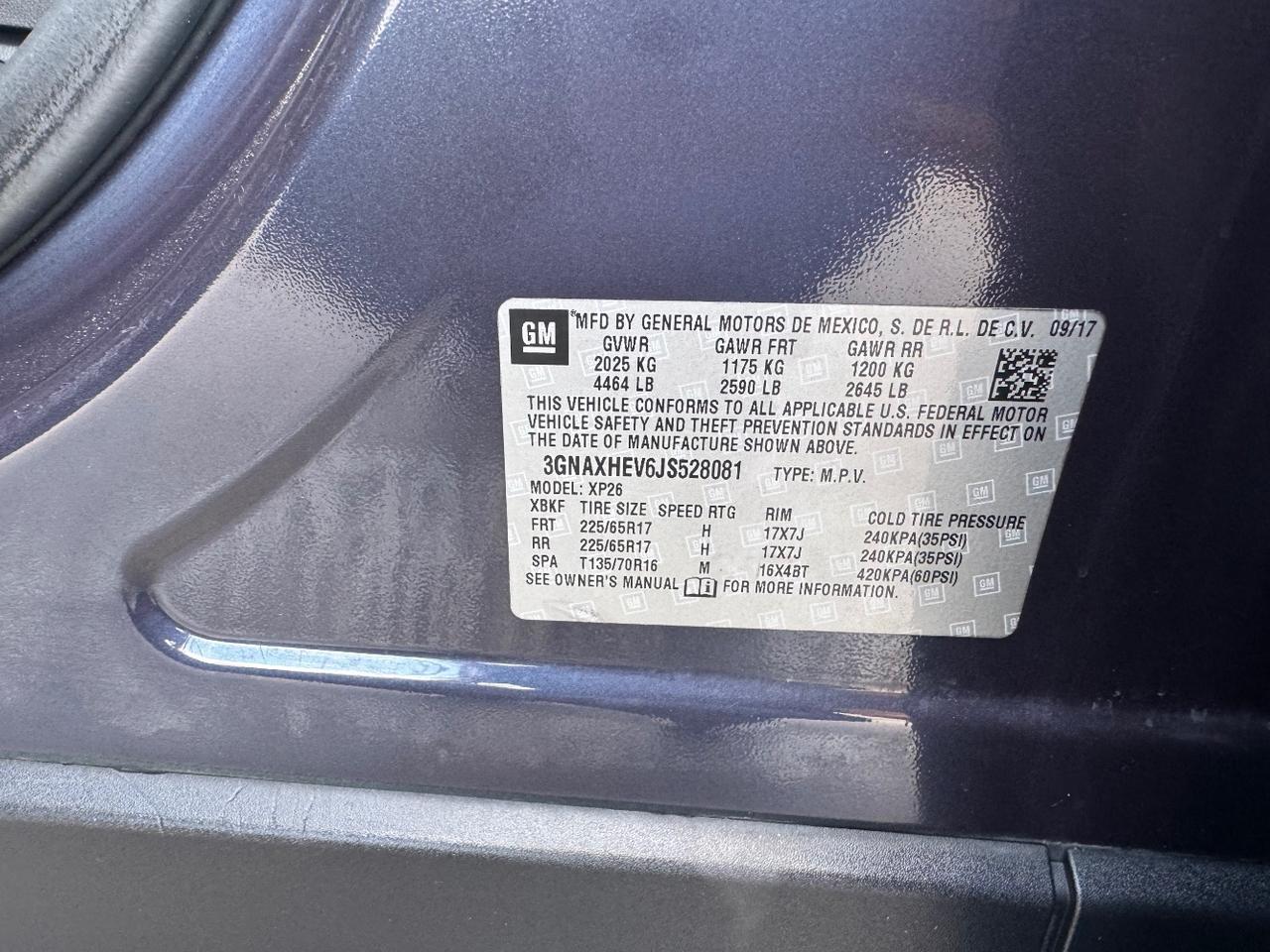 2018 Chevrolet Equinox LS Austin TX