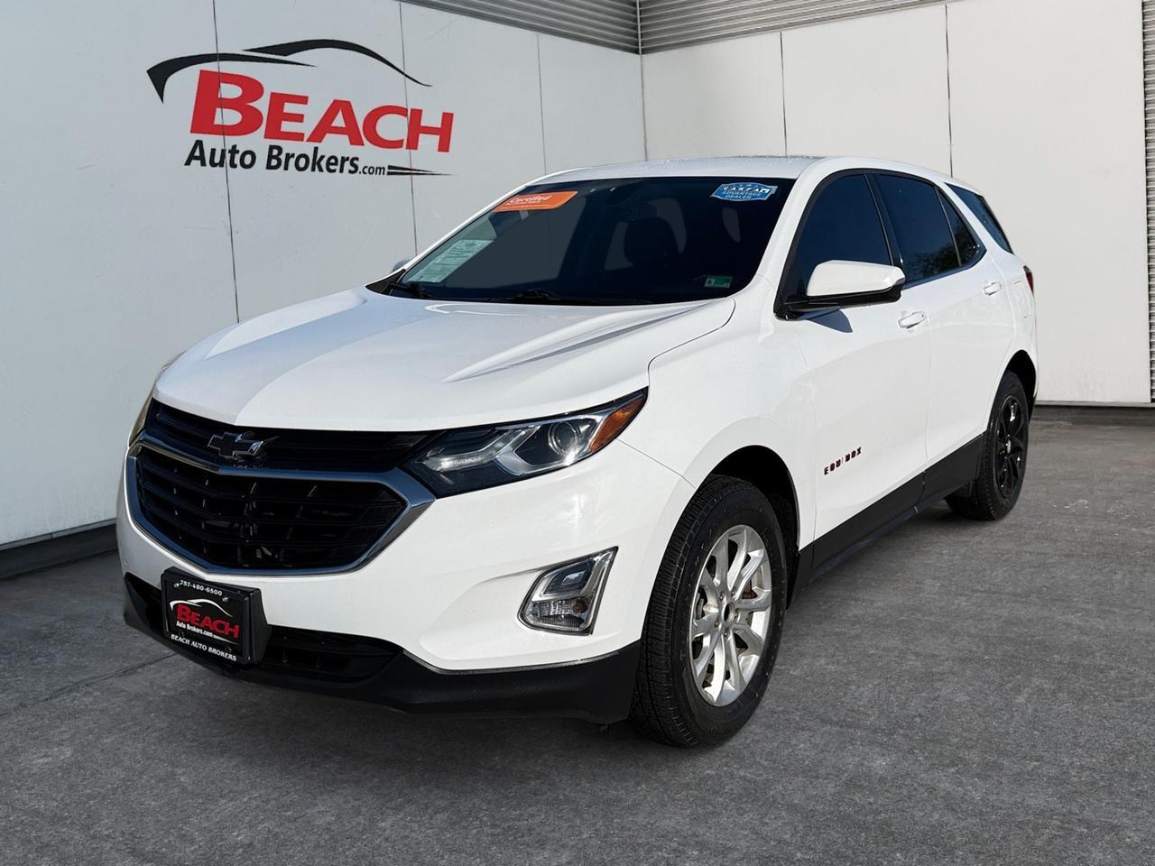 2018 Chevrolet Equinox LT, HEATED SEATS, BACKUP CAMERA, UNIVERSAL GARAGE DOOR OPENER, POWER MIRRORS, REMOTE START, ALL WEATHER FLOOR MATS, COME AND TEST DRIVE THIS CHEVROLET EQUINOX TODAY!