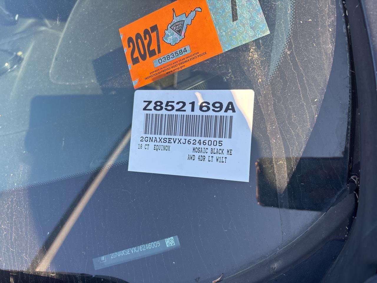 2018 Chevrolet Equinox LT Hagerstown MD