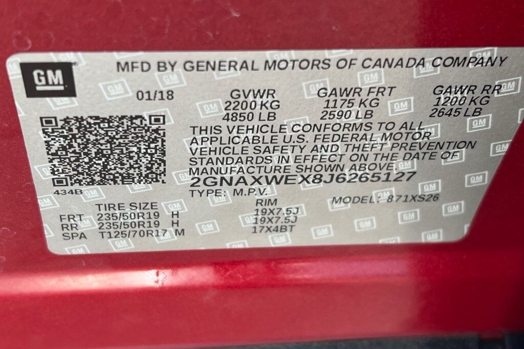 2018 Chevrolet Equinox Premier Fruitland ID