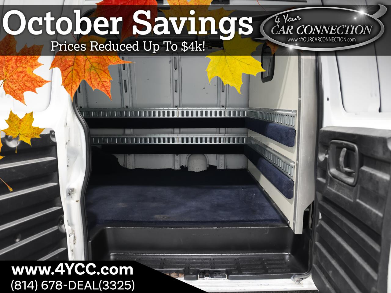 2018 Chevrolet Express 2500 Cargo Cranberry PA