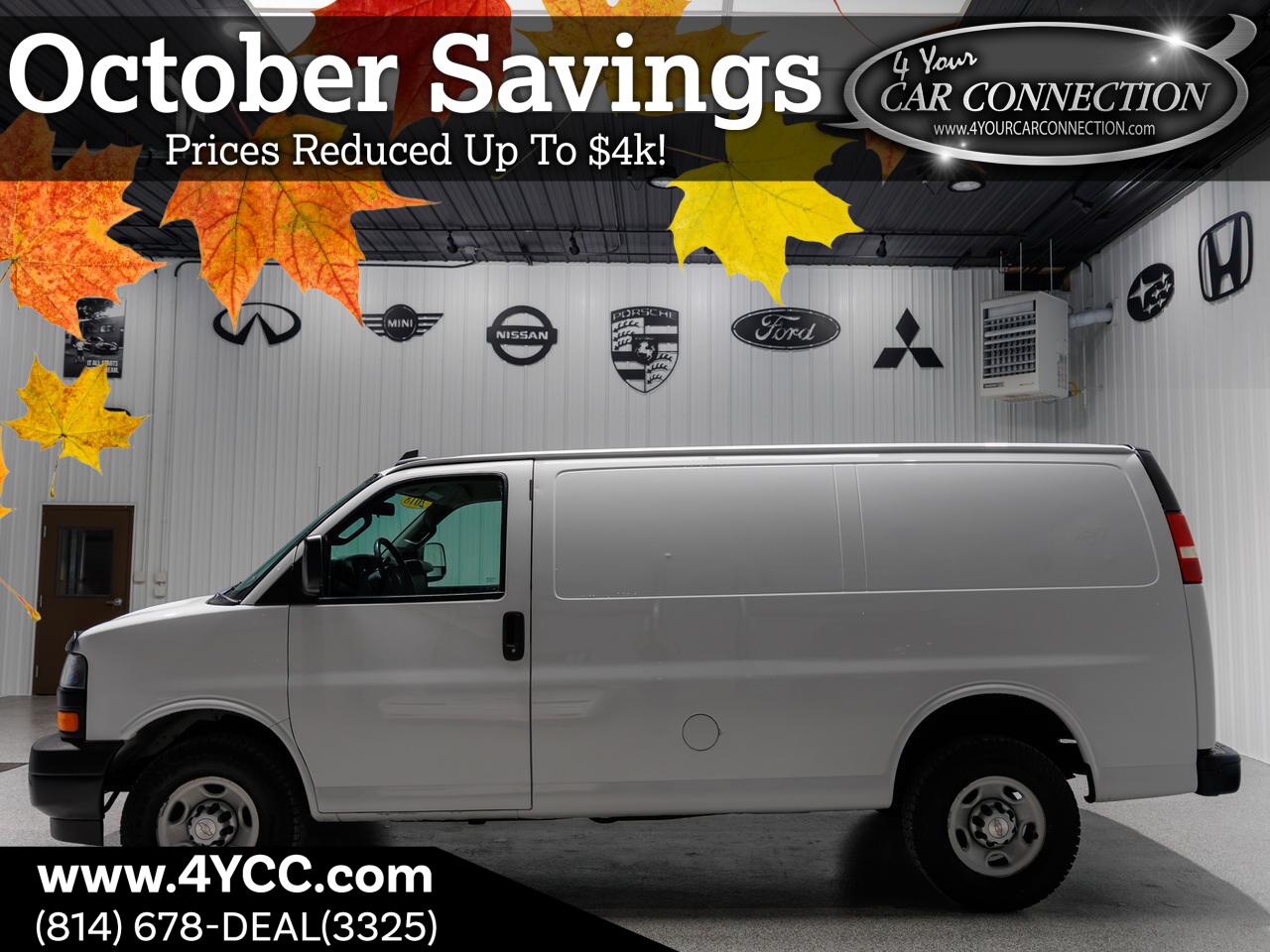2018 Chevrolet Express 2500 Cargo Cranberry PA