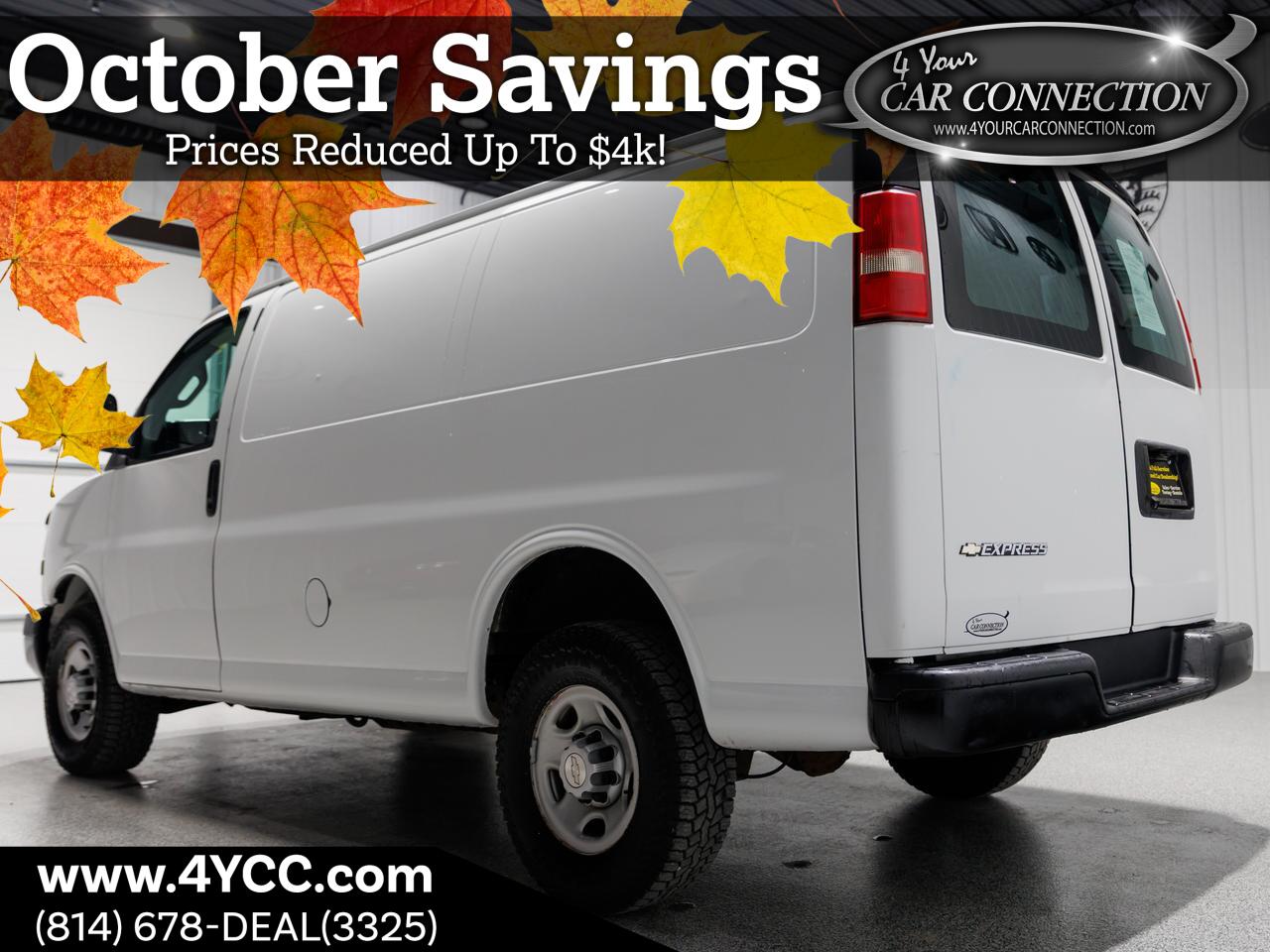 2018 Chevrolet Express 2500 Cargo Cranberry PA