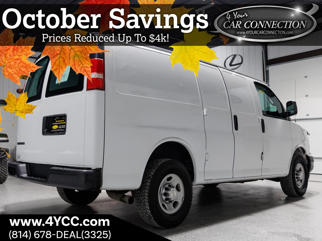 2018 Chevrolet Express 2500 Cargo Cranberry PA