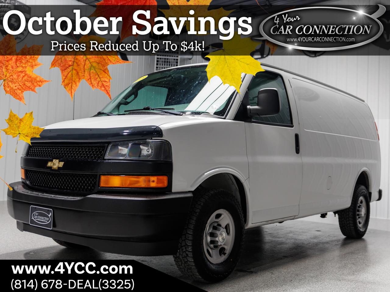 2018 Chevrolet Express 2500 Cargo Cranberry PA