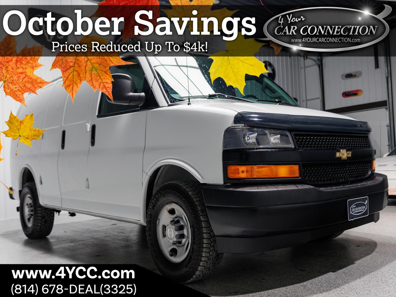 2018 Chevrolet Express 2500 Cargo Cranberry PA