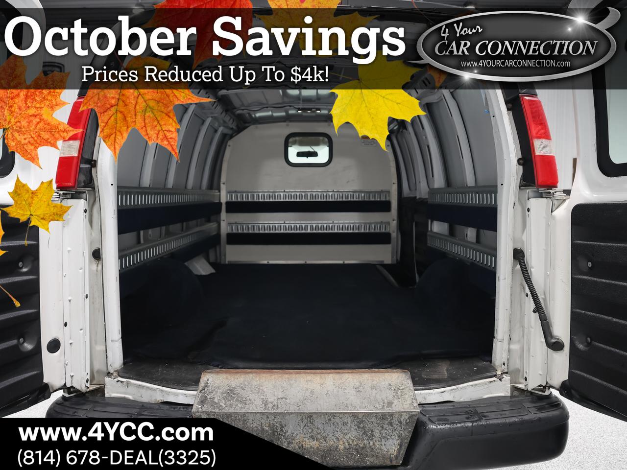 2018 Chevrolet Express 2500 Cargo Cranberry PA