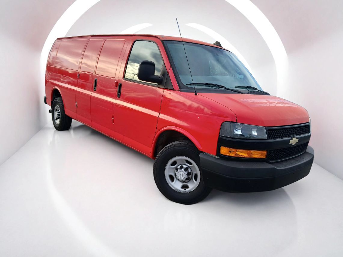 2018 Chevrolet Express 3500 Cargo Extended Van 3D