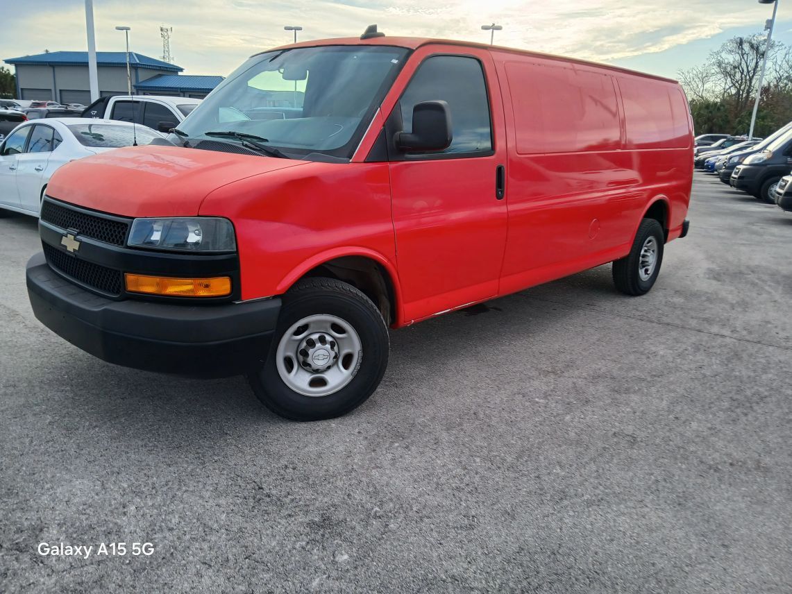 2018 Chevrolet Express 3500 Cargo Extended Van 3D