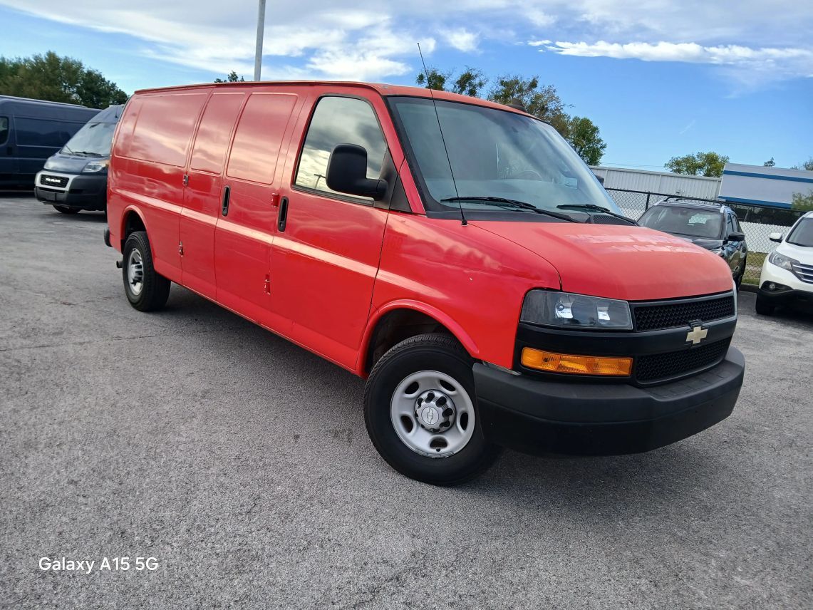 2018 Chevrolet Express 3500 Cargo Extended Van 3D