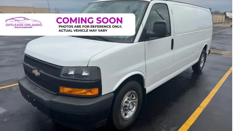 2018 Chevrolet Express 3500 Cargo Extended Van 3D