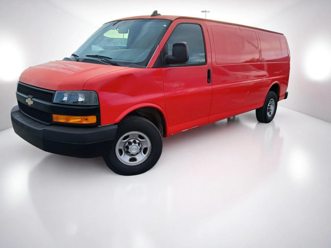 2018 Chevrolet Express 3500 Cargo Extended Van 3D