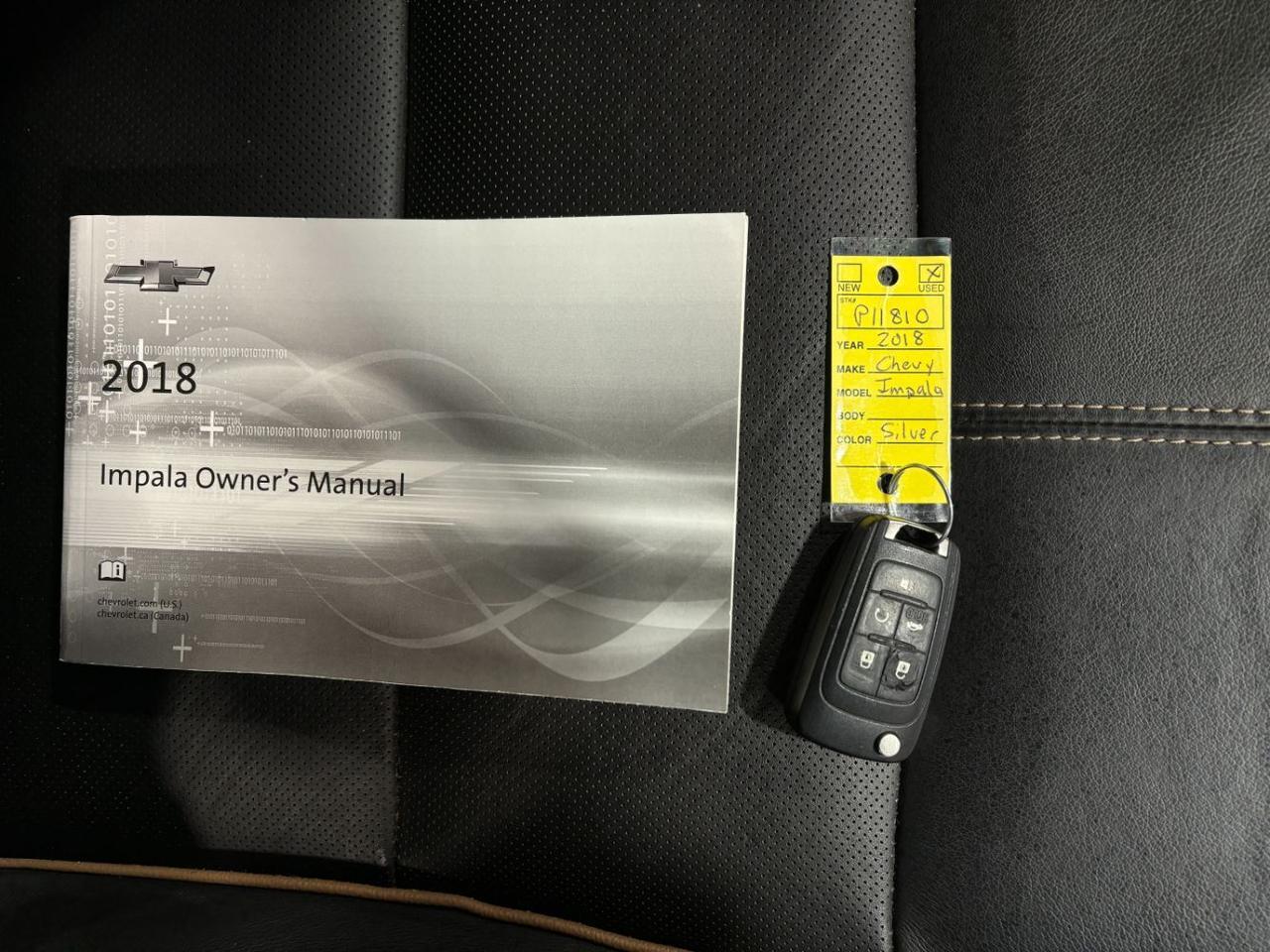 2018 Chevrolet Impala 2LZ Franklin OH