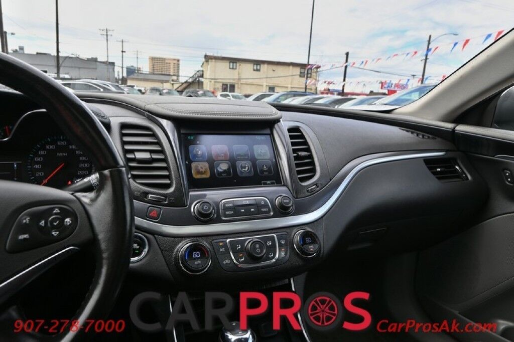 2018 Chevrolet Impala LT - 3.6L V6 - Remote Start - Convenience Pkg - Power & Heated Leather Seats - Heated Steering Wheel - Keyless Entry - Push To Start - Bluetooth - Backup Camera - Panoramic Sunroof - 28MPG Anchorage AK