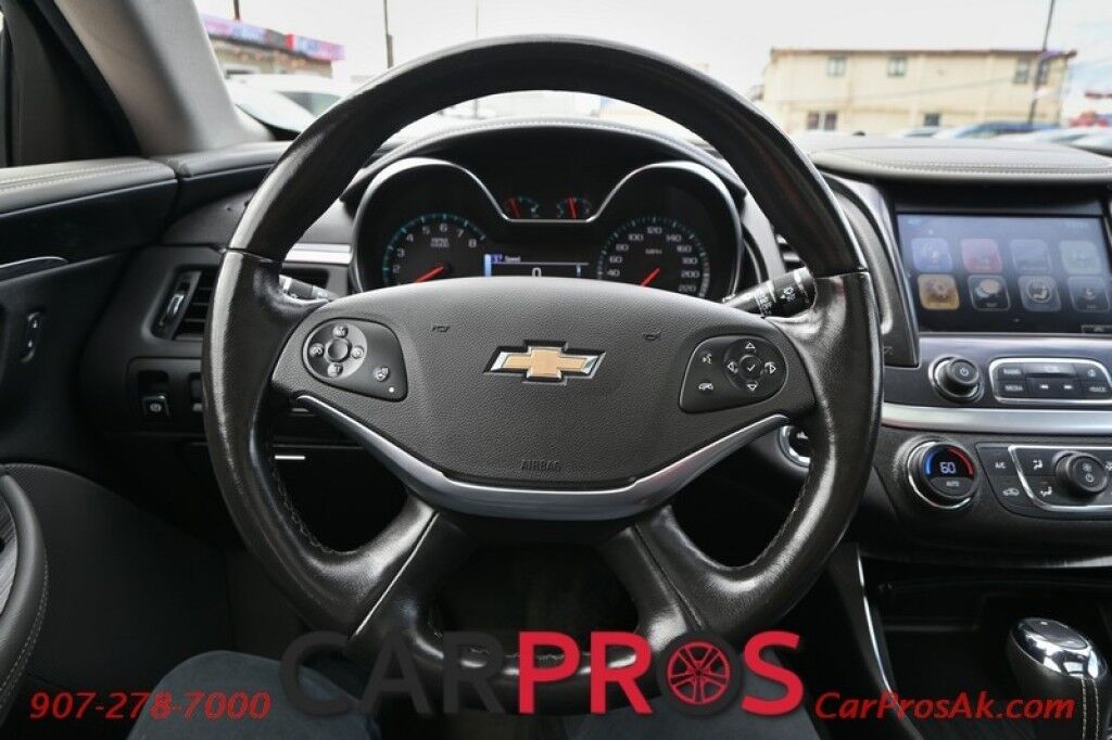 2018 Chevrolet Impala LT - 3.6L V6 - Remote Start - Convenience Pkg - Power & Heated Leather Seats - Heated Steering Wheel - Keyless Entry - Push To Start - Bluetooth - Backup Camera - Panoramic Sunroof - 28MPG Anchorage AK
