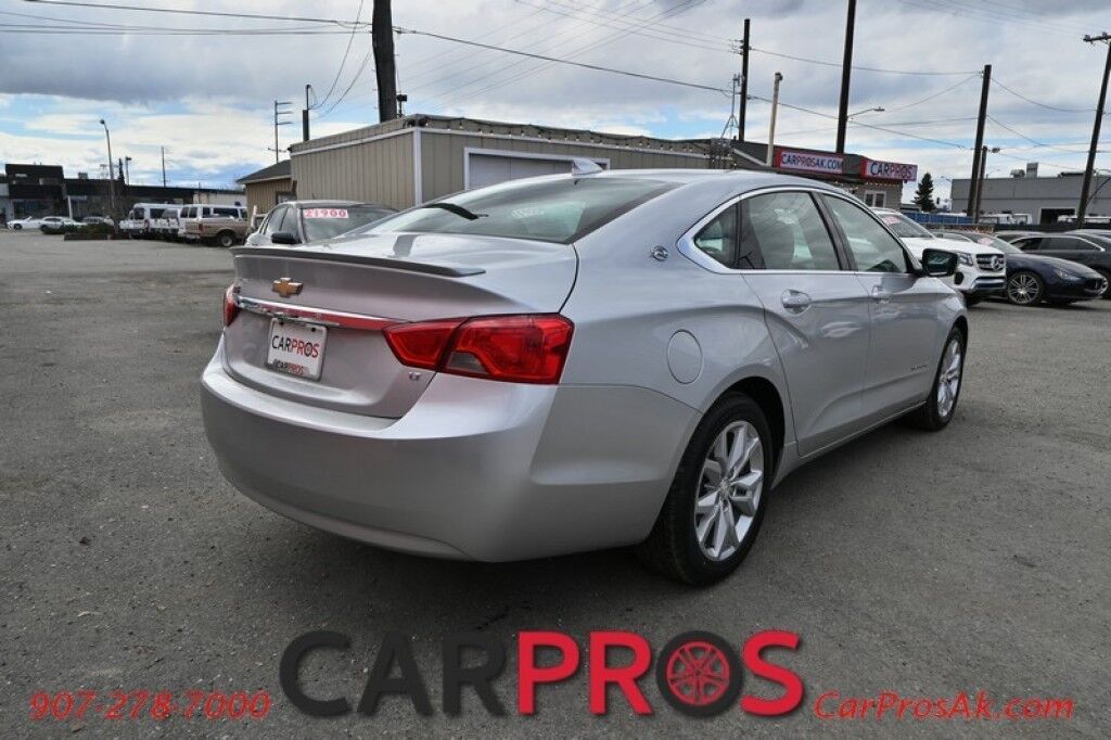 2018 Chevrolet Impala LT - 3.6L V6 - Remote Start - Convenience Pkg - Power & Heated Leather Seats - Heated Steering Wheel - Keyless Entry - Push To Start - Bluetooth - Backup Camera - Panoramic Sunroof - 28MPG Anchorage AK