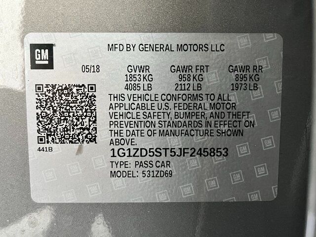 2018 Chevrolet Malibu LT Carrollton TX