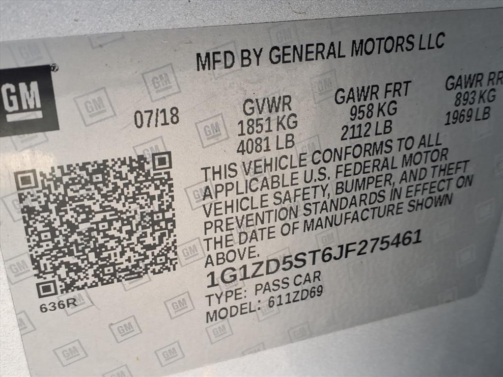 2018 Chevrolet Malibu LT Levittown PA