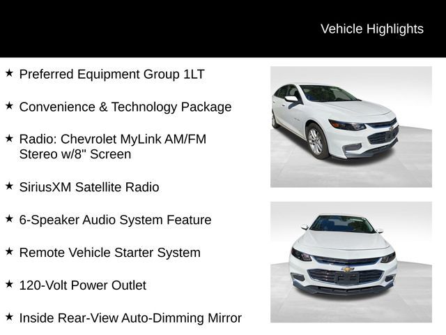 2018 Chevrolet Malibu LT Raleigh NC