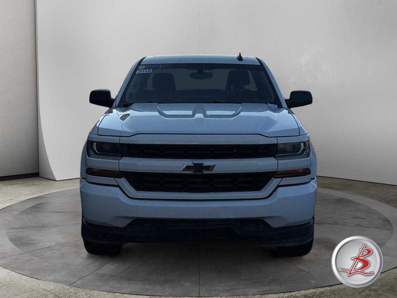 2018 Chevrolet SILVERADO 1500 Double Cab 4x4 Custom