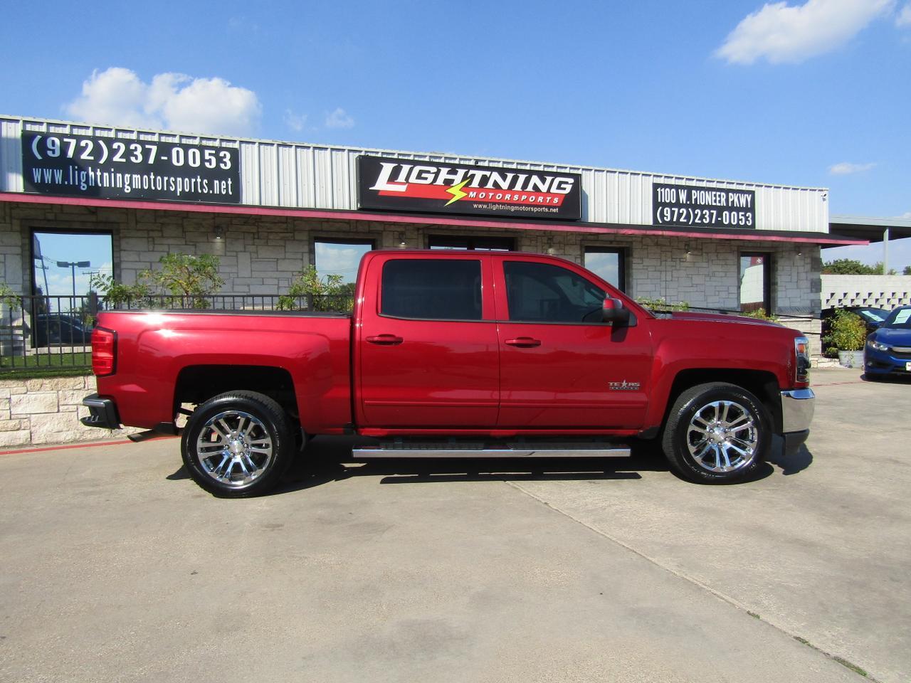 2018 Chevrolet Silverado 1500 2WD Crew Cab 143.5 LT w/1LT Grand Prairie TX