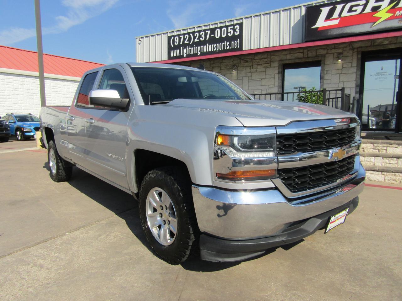 2018 Chevrolet Silverado 1500 2WD Double Cab 143.5 LT w/1LT Grand Prairie TX