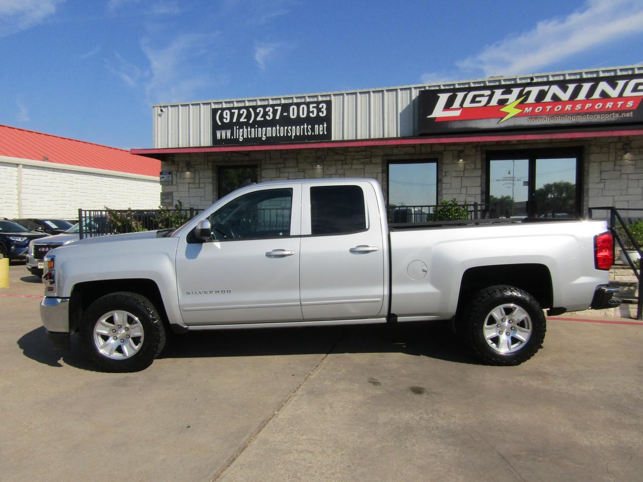 2018 Chevrolet Silverado 1500 2WD Double Cab 143.5 LT w/1LT Grand Prairie TX