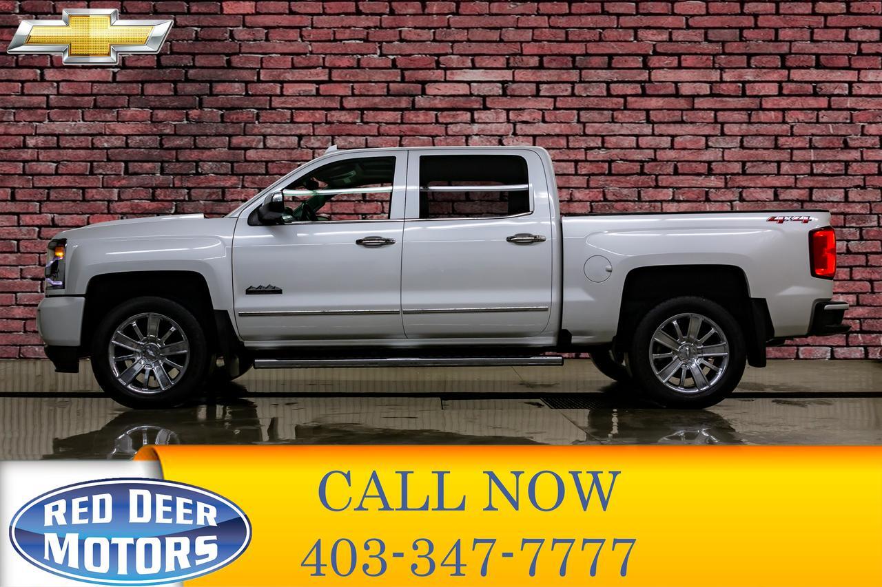2018 Chevrolet Silverado 1500 4x4 Crew Cab High Country Leather Roof Nav