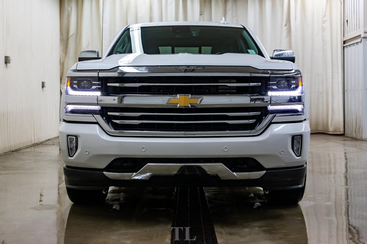 2018 Chevrolet Silverado 1500 4x4 Crew Cab High Country Leather Roof Nav Red Deer AB