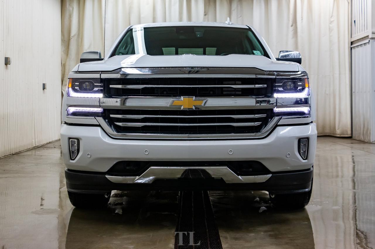 2018 Chevrolet Silverado 1500 4x4 Crew Cab High Country Leather Roof Nav Red Deer AB