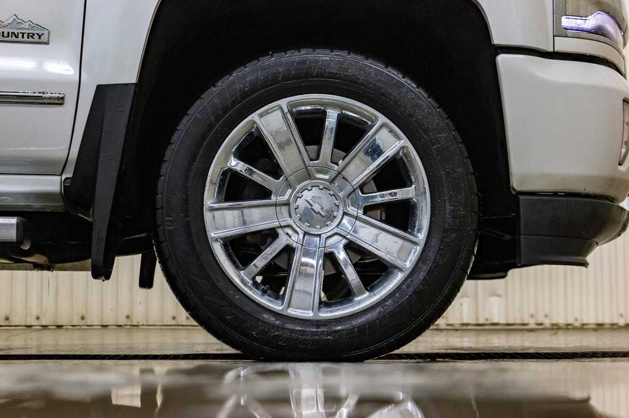 2018 Chevrolet Silverado 1500 4x4 Crew Cab High Country Leather Roof Nav Red Deer AB