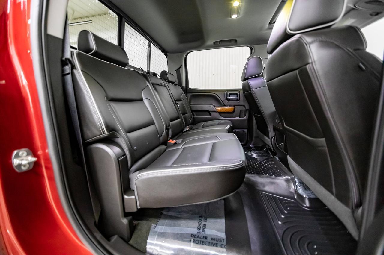 2018 Chevrolet Silverado 1500 4x4 Crew Cab High Country Leather Roof Nav Red Deer AB