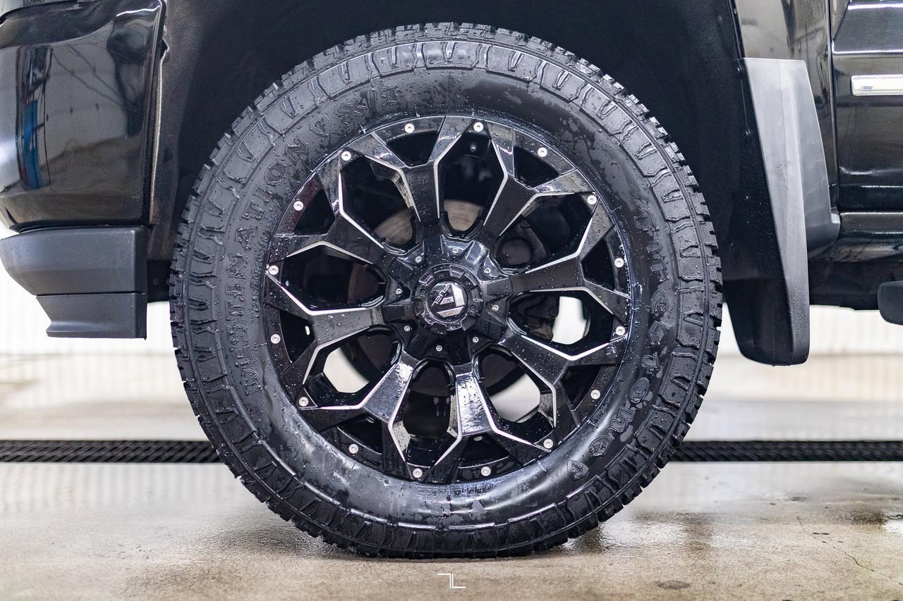 2018 Chevrolet Silverado 1500 4x4 Crew Cab High Country Leather Roof Nav Red Deer AB