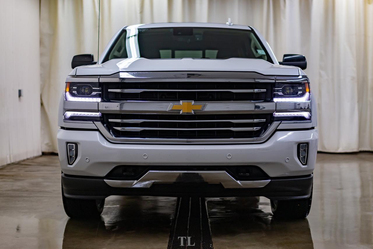 2018 Chevrolet Silverado 1500 4x4 Crew Cab High Country Leather Roof Nav Red Deer AB