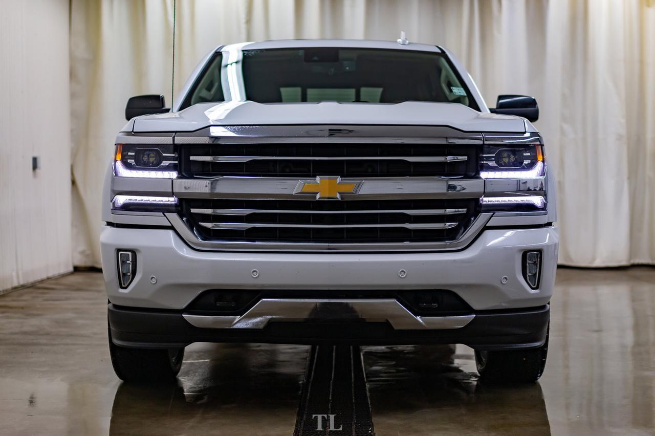 2018 Chevrolet Silverado 1500 4x4 Crew Cab High Country Leather Roof Nav Red Deer AB